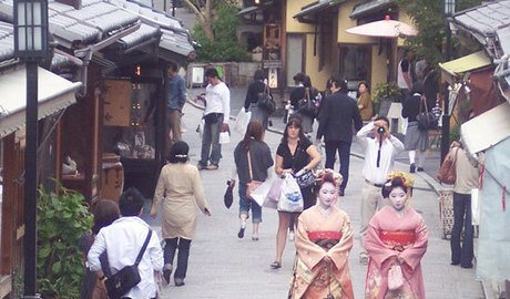 The locals at Kyoto.